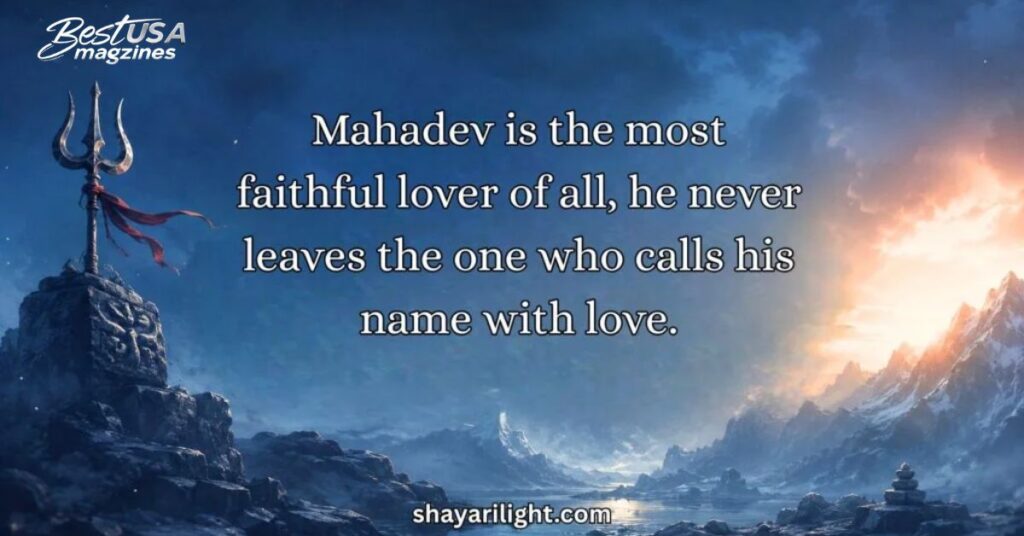 Motivational Mahadev Quotes 